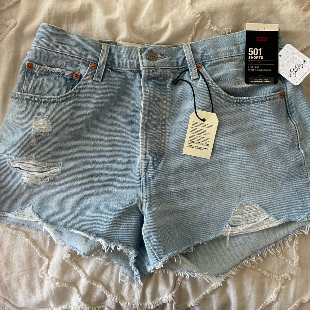 Levi’s 501 Shorts. New With Tags
